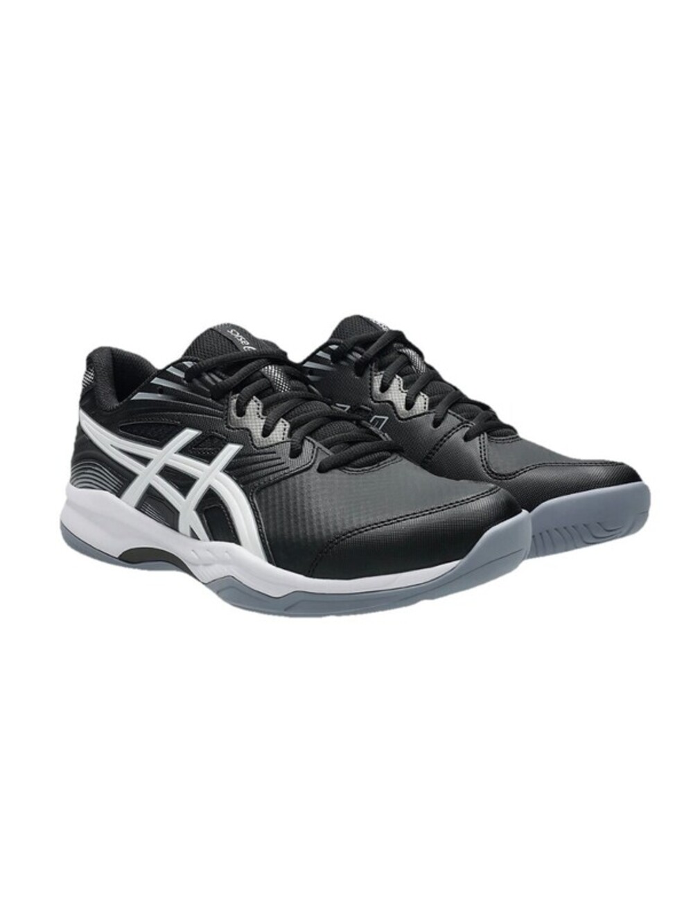 NIB Asics Mens Size 10.5 Gel Renma Black White Pickleball Free Shipping